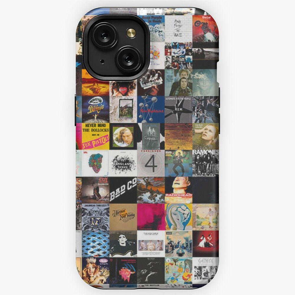 Greatest Rock Albums Of All Time Tapestry Iphone Case
